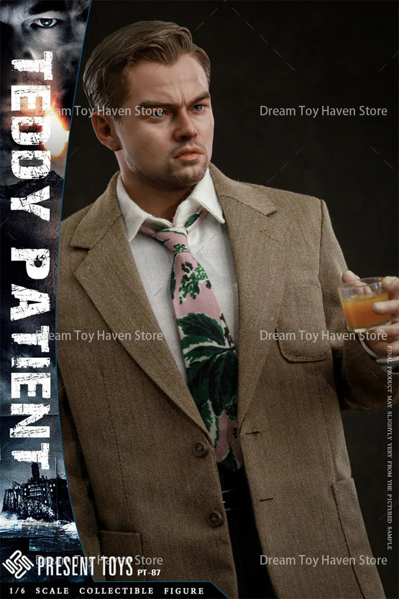 PRESENT TOYS PT-sp87 1/6 Scale Male Solider Leonardo Island Detective Full Set 12Inch Action Figure Model