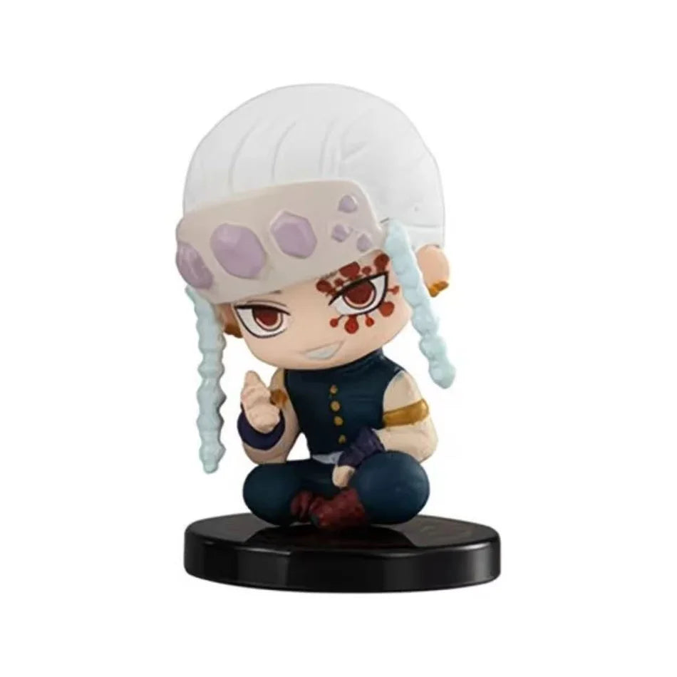 5Pcs/Set Anime Demon Slayer  Model Desktop Decoration Toy For Surprise Gift ﻿