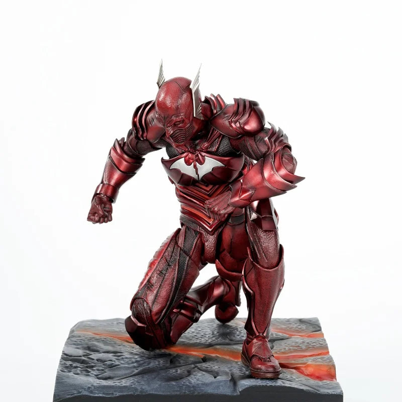 Liangpin Manufacturing Red & Black Death Metal Upf Batman Movable Action Figure Wilderness Culture Collectible Handcraft Figurin