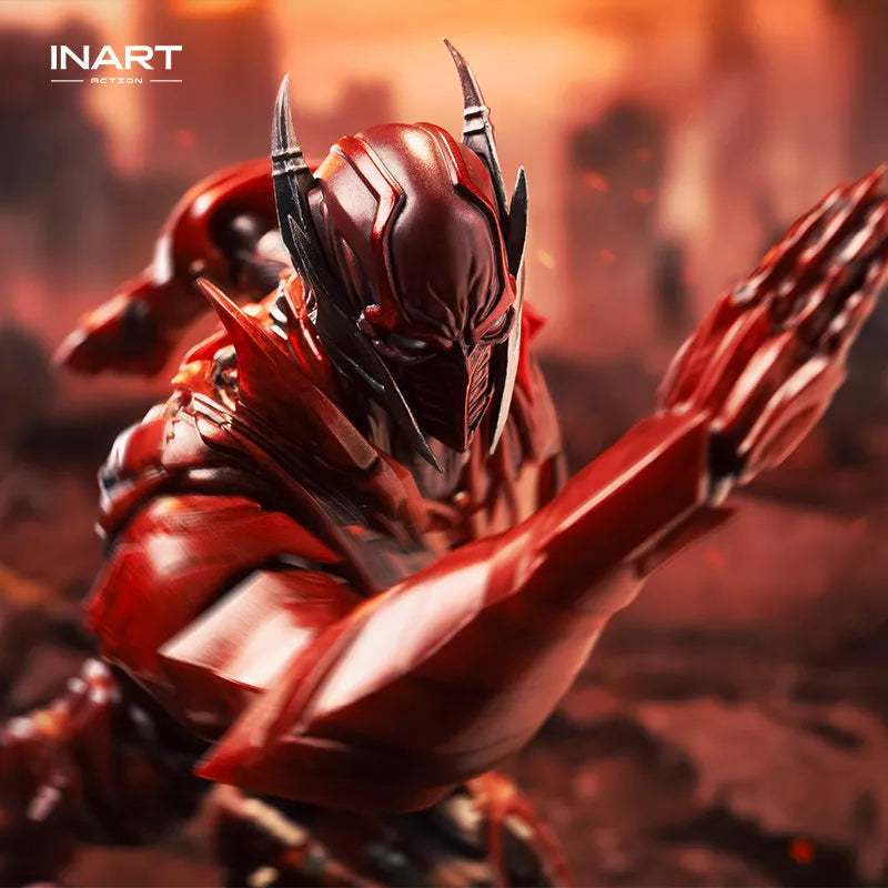 New INART Batman The Red Death Action Figure MAG-C001  1/12 Dark Nights Metal The Flash Comic Bruce Wayne Toy Gift