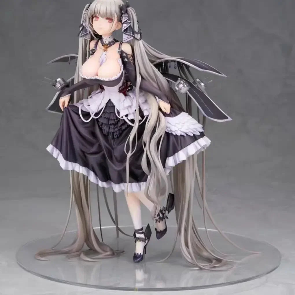 24cm Azur Lane Anime Figures Hms Formidable Figure Pvc Gk Statue Figurine Azuma  Model Doll Collection Room Decora Desk Toys Gif