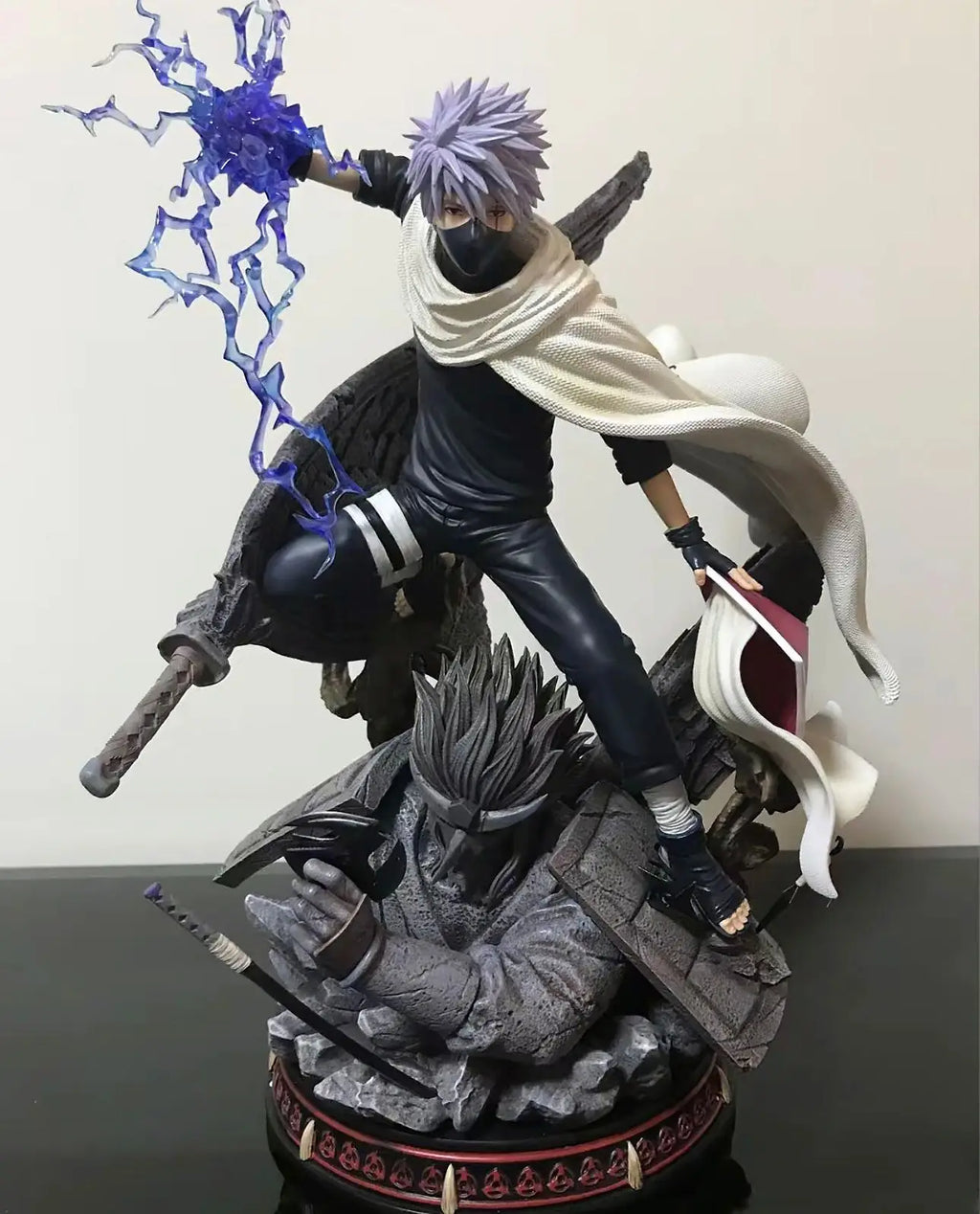 30cm New Naruto Anime Figure Hatake Kakashi Perimeter PVC Model Collect Statue Desktop Decoration Ornaments Birthday Gifts Toys