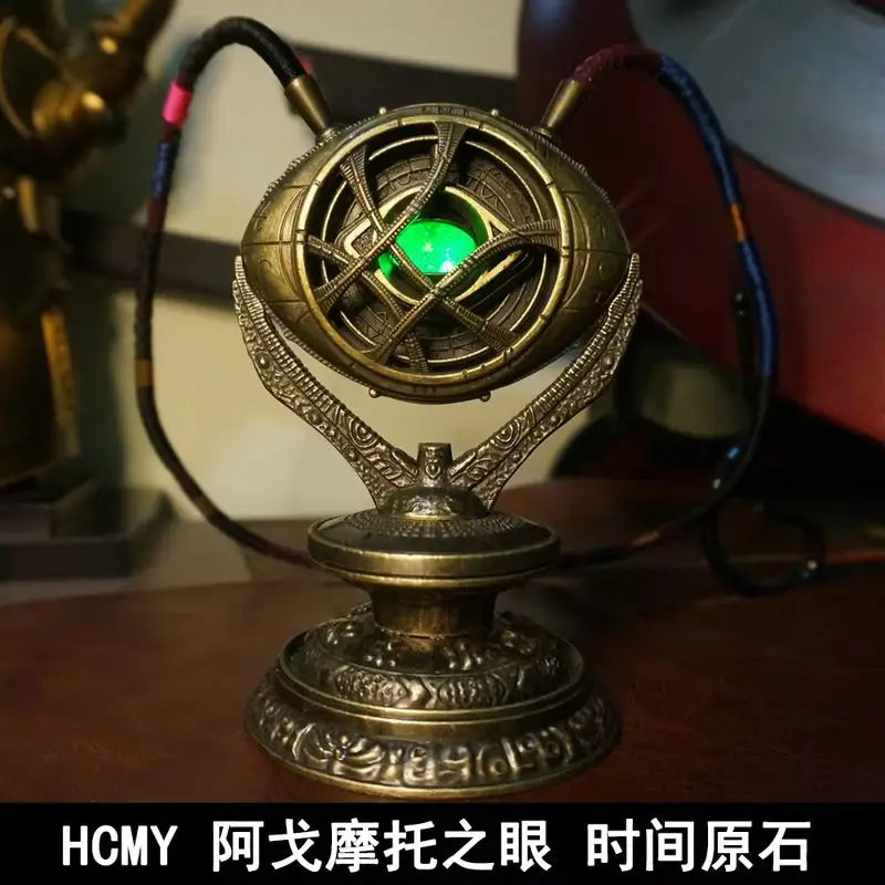 New  Avengers Strange Doctor Necklace Agomot Eye Infinity Gem Time Gem Action Figure Collectible Model Animation Derivative