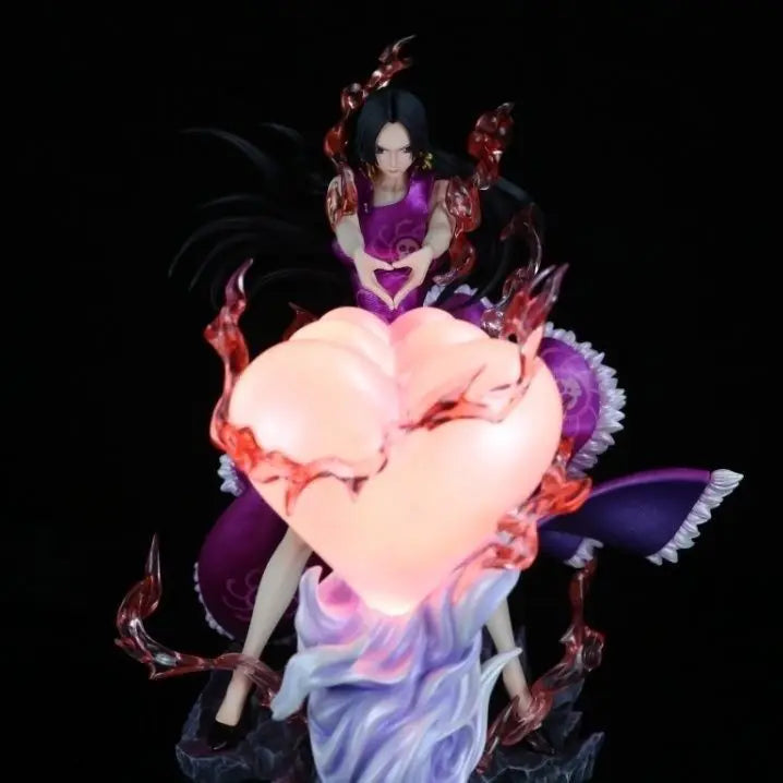 27cm Heart Gesture Boa Hancock Anime Figures Pvc Statue Desktop Ornament Collection Model Toys Gifts For Fans