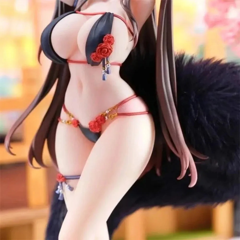 In Stock Brand New Original Painting Rose Bara Fox Girl Chasing Eyes 1/6 Scale Anime Figure Model Toy
