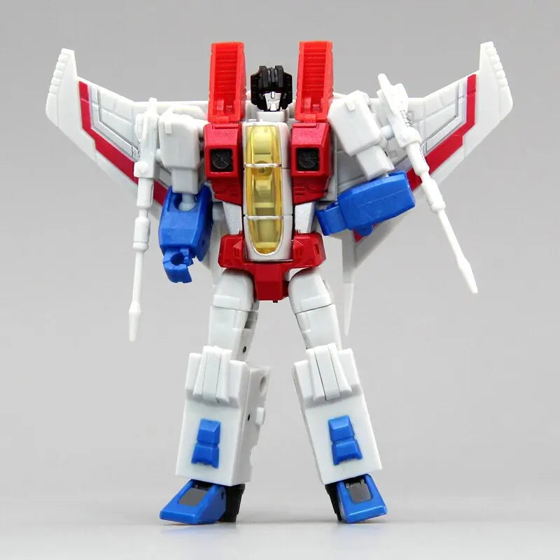3Pcs/Box Transformation robot toy G1 cartoon Flight team Starscream Skywarp Thundercracker figure model small scale aircraft