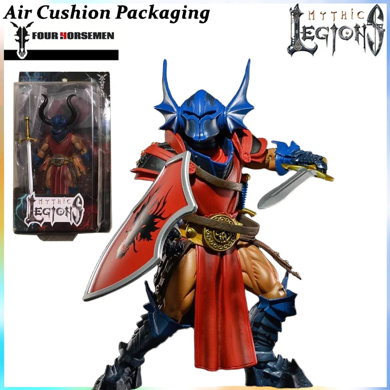 Four Horsemen Studios Genuine Mythic Legions  Series SDCC Arena Conqueror Atreus Rego 1/12 Ratio Action Figures Model Toy