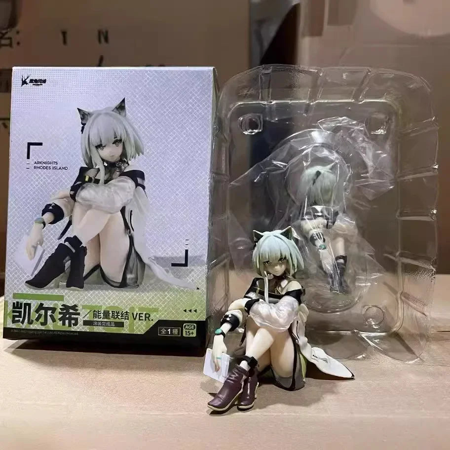 2025 FuRyu Game Arknights Action Figures Kal'tsit Girl Pvc Action Figure Model Collection Toy 10cm