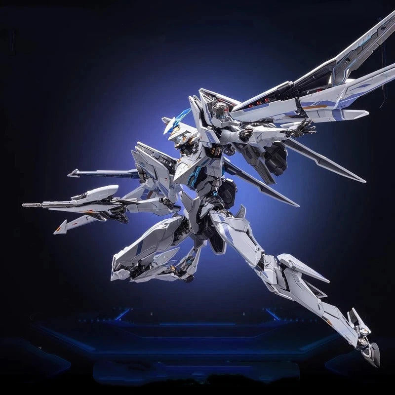 MOSHOW Supreme Class Unleashed Mecha Ubp-R02t Gyrfalcon Assembly Model Kit Action Figures Alloy Skeleton Toy Collect Ornaments