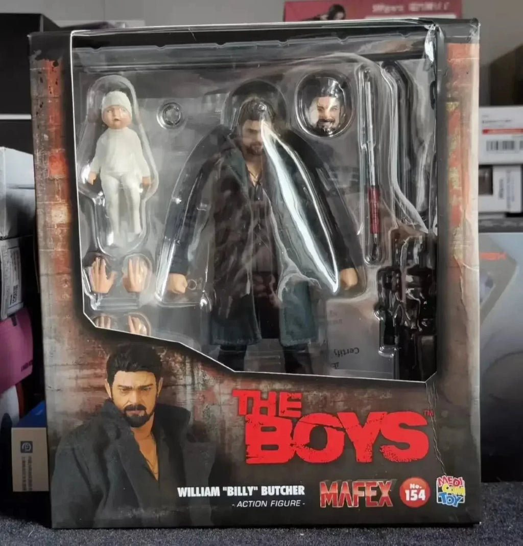 Original MAFEX NO.151 NO.154 No.187 1/12 The Boys Homelander John Starlight Annie Earving 6" Billy Butcher Action Figure Toys