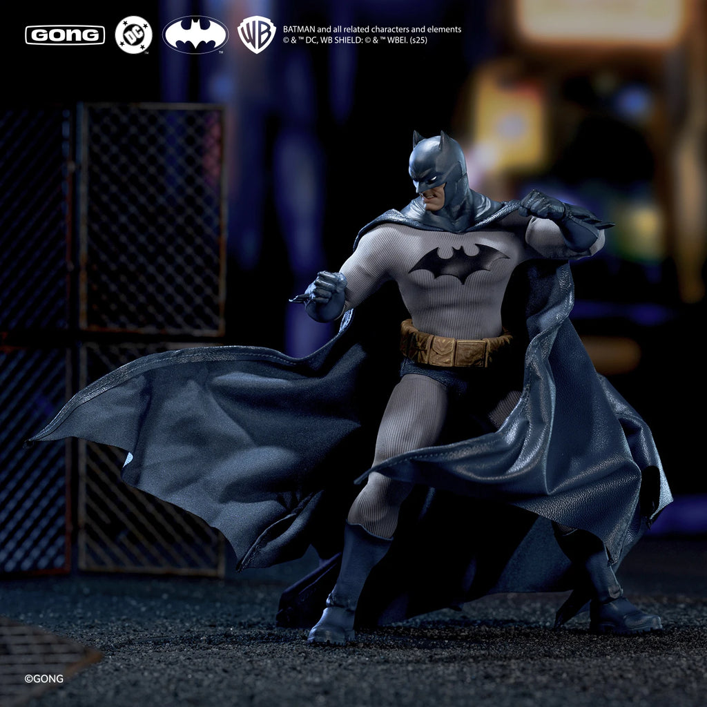 New GONG DC Hero Batman 1/12 Figures Movable Assembly Doll Model 17.5CM Toy Custom Collectible Ornament Boy Birthday Gifts