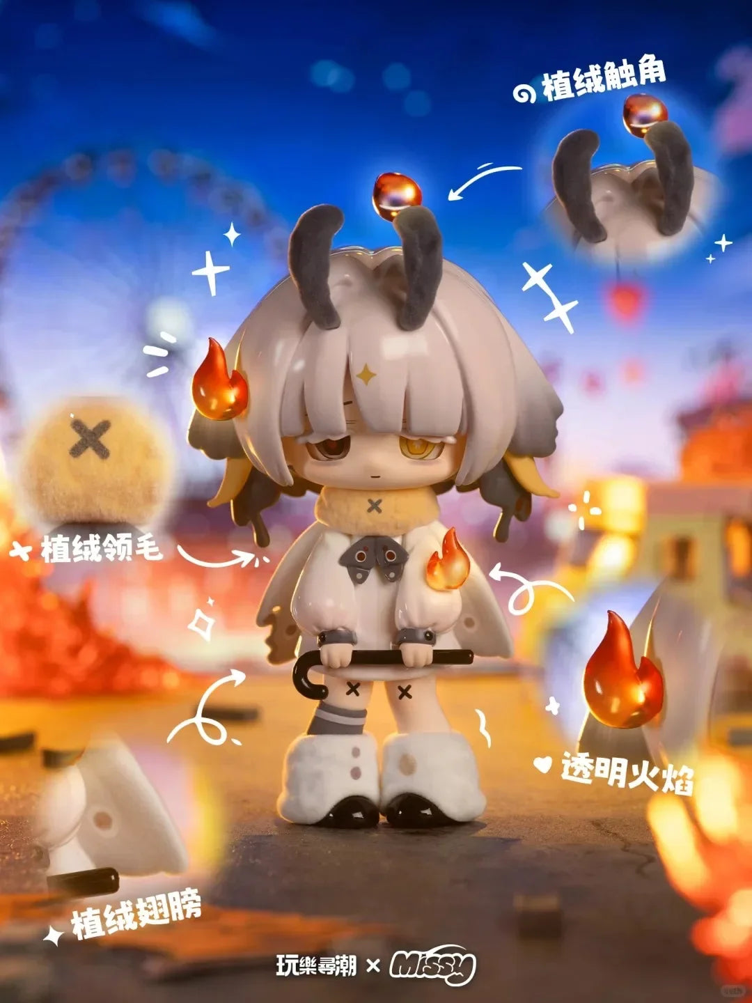 In Stock Missy Sweet Mourning Lolita Crow Paradise Series Blind Box Mystery Box Toys Cute Action Anime Figure Model Gift