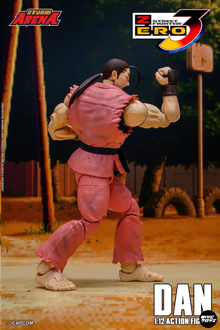 Original Storm Toys DAN - STREET FIGHTER ALPHA 3 "STORM ARENA" 1/12  Action Figure Collection Toys Model Ornament Gifts