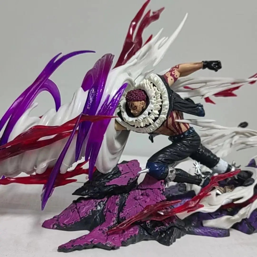 Anime One Piece Figur Charlotte Katakuri Actionfigur Anime Figur Gk Figur Modell PVC Statue Sammlung Spielzeug Puppe Geschenk