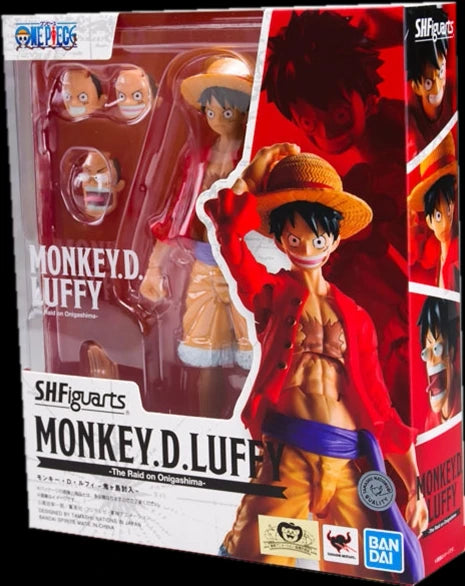 Bandai Shf One Piece Monkey D Luffy Action Figures Articulated Collectible Gear 5 Anime Statue For Anime Fans Collectors Display