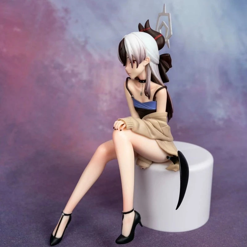 Anime Blue Archive Figurine Beautiful Girl Kayoko Action Figures Onikata Dress Ver 18cm PVC Statue Model Collection Toys Gifts