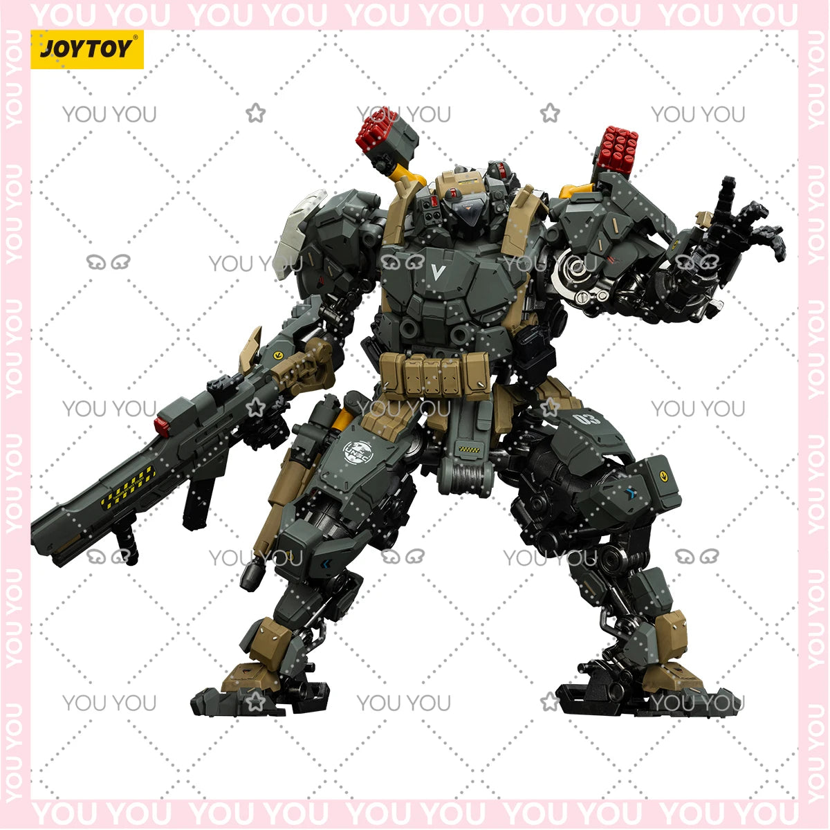 Adults 18 Plus JOYTOY Battle for The Stars 1/18 31cm Action Figures Mecha Tyrant-03 Tactical Type