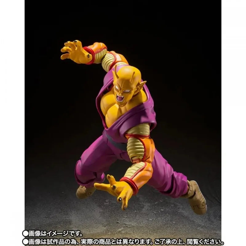 In Stock Bandai S.H.Figuarts SHF Dragon Ball Super Hero Orange Piccolo Anime Figure Action Model Collectible Toys Gift