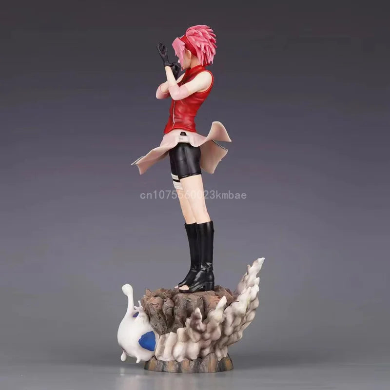 NEW Naruto Haruno Sakura Figures  PVC Action Figures 35cm Model Collection Statue Decoration Girl GK Exquisite Birthday Toy Gift