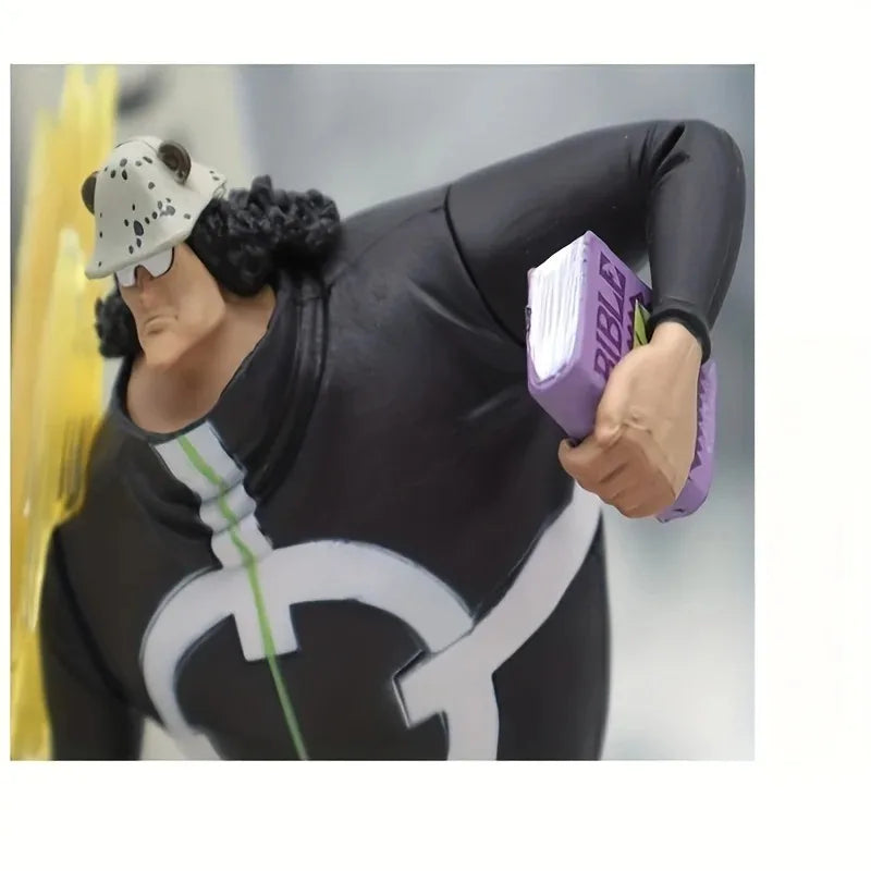 Hot Bandai 10CM One Piece Anime Figure Luffy Tyrant Bear Anime Statue Action Figure Pvc Model Doll Collection Toy Gift Kids