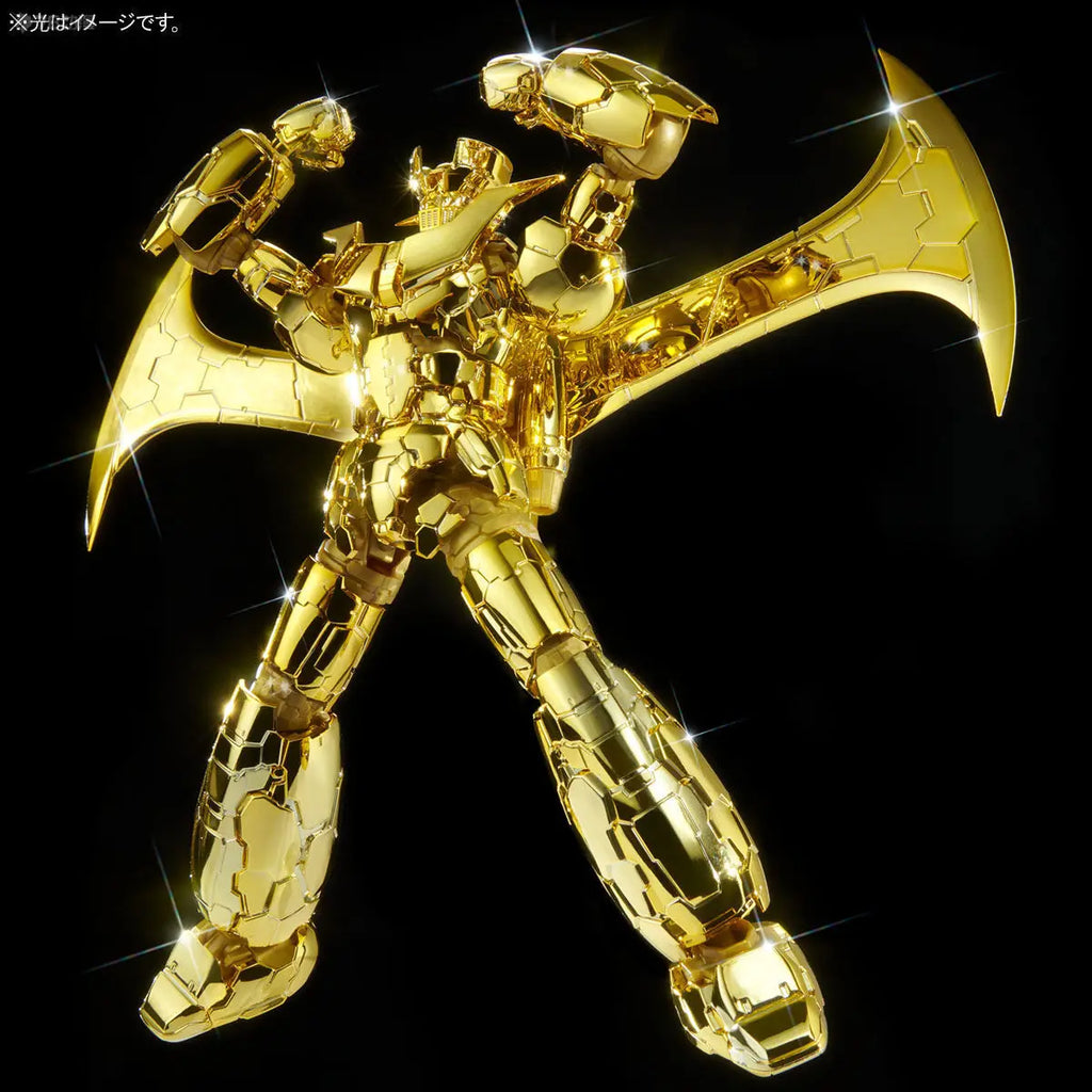 Bandai Genuine HG 1/144 MAZINGER Z GOLD Ver. INFINITY Ver Anime Action Figure Robot Collectible Assembly Model Toy Gift Children