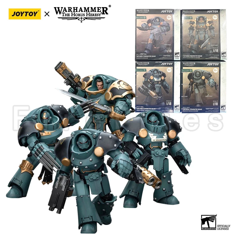 1/18 JOYTOY Action Figure The Horus Heresy Sons of Horus Tartaros Terminator Squad Anime Model Collection Toy