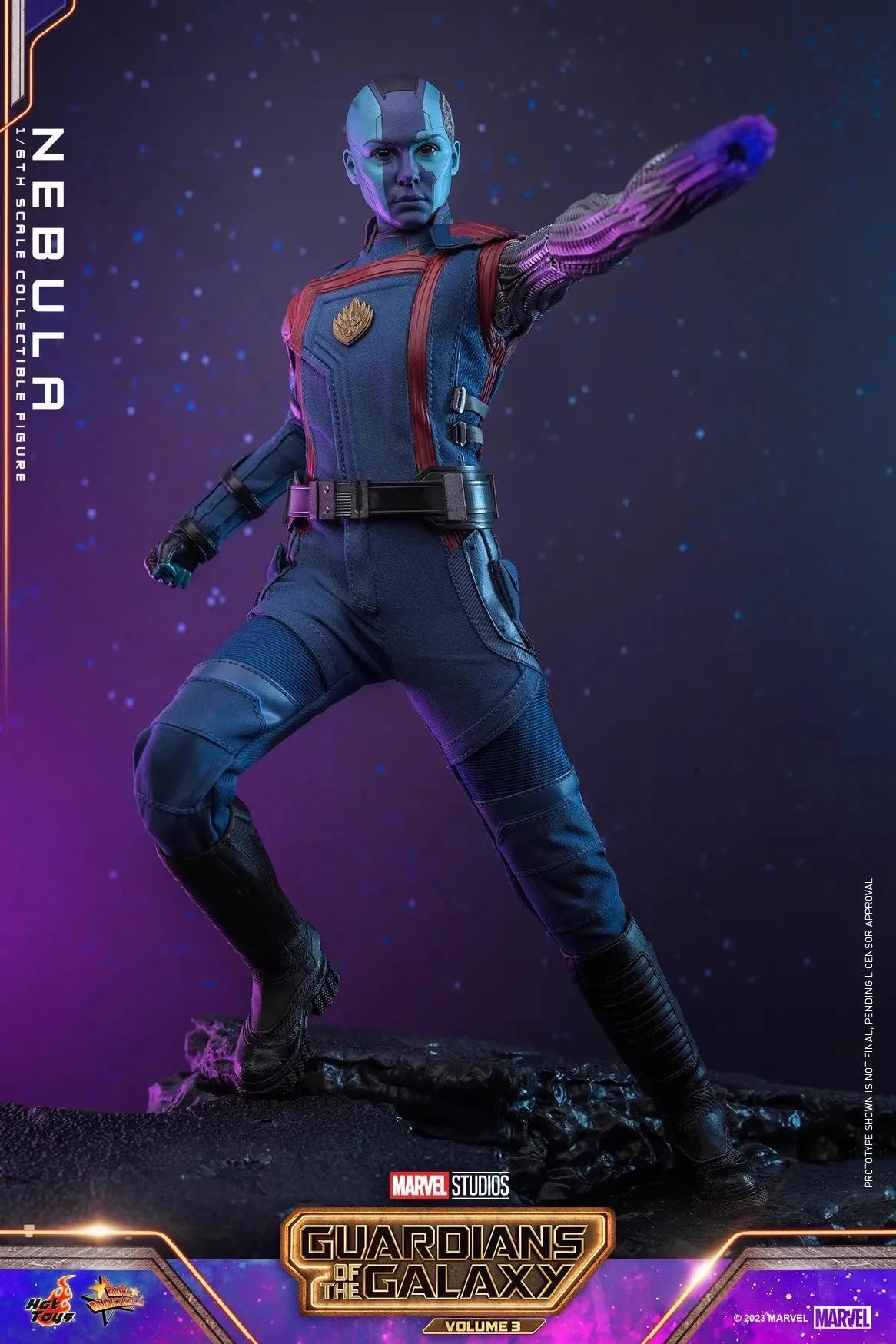 Hot Toys 1/6 Nebula Mms714 Guardians Of The Galaxy Vol. 3 Nebula (2.0) Anime Figure Collection Model Christmas Toy