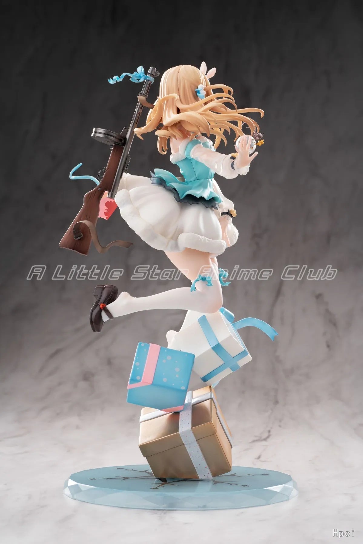 In Stock Original Hobby Max Girls Frontline Suomi KP-31 Snow Fairy in Ear Mountain Anime Figure Model Collection Gift Toys