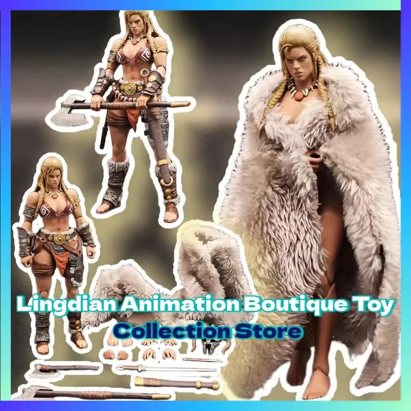In Stock XesRay Fight for Glory 1/12 Action Figure Combatants 2025 Event Exclusive Gold Hildr 6 Inch Anime Model for Gift