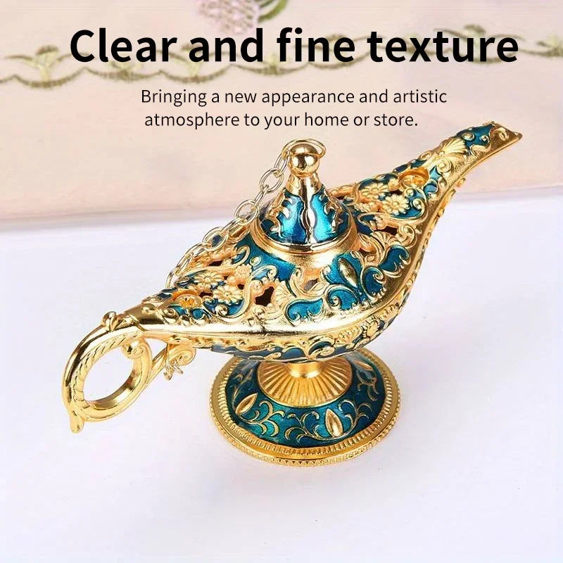 Aladdin Europäische Ornament Vintage Home Russische Ing Lampe Metall Dekoration Handwerk Hause Dekoration