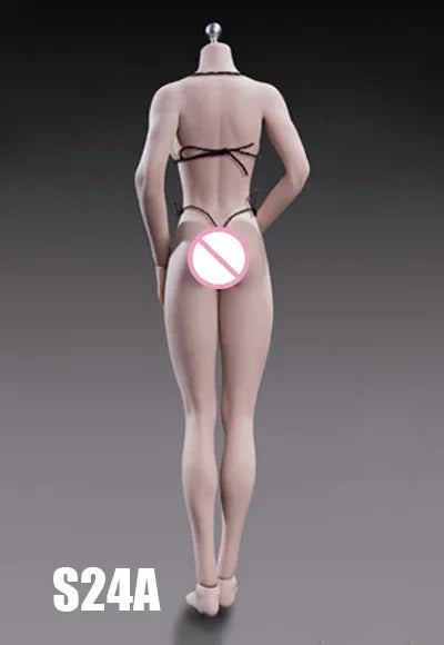 TBL S04 S01 S19 1/6 Female Super-flexible Body Doll Phicen Stainless Steel Skeleton Suntan Pale Large/small Breast Action Figure