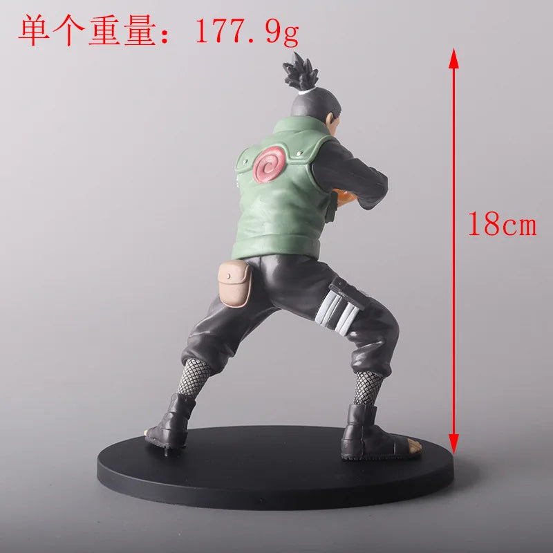 19CM Аниме Известна бойна сцена Наруто Шипуден Узумаки Наруто и Нара Шикамару Модел играчка Подаръчна колекция PVC екшън фигурка