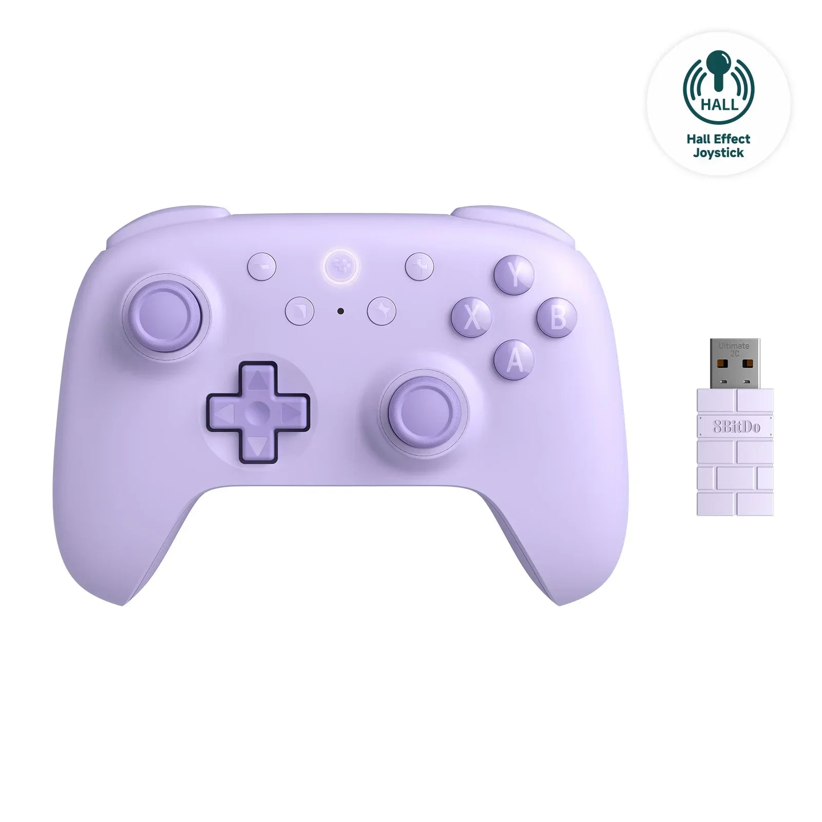 8BitDo Ultimate 2C Wireless Gaming Controller New Color Gamepad Joystick for PC Windows 10/11 Steam Deck Raspberry Pi Android
