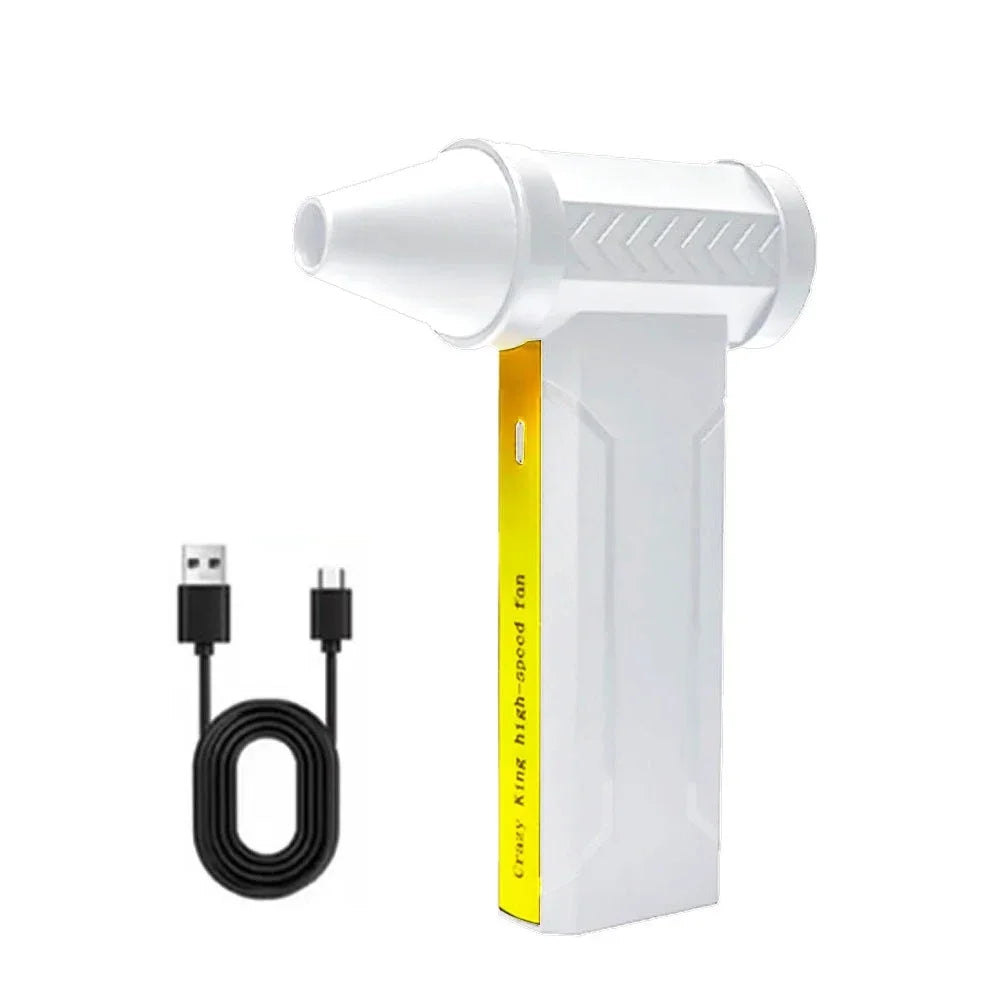 800000 RPM Brushless 10000mAh Motor Electric Turbo Jet Fan High-Speed Turbo Violent Fan Rechargeable Powerful Dust Blower