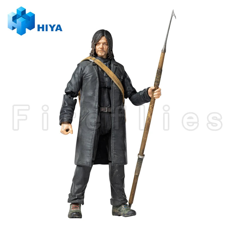 1/18 HIYA Action Figure Exquisite Mini Series The Walking Dead Negan Daryl Walker King Dark Eyes Walker Anime Toy