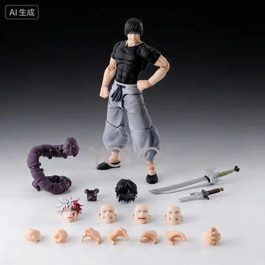 Original BANDAI Jujutsu Kaisen Anime Fushiguro Toji S.H.Figuarts Anime Figure Action Figurine Model Figuarts