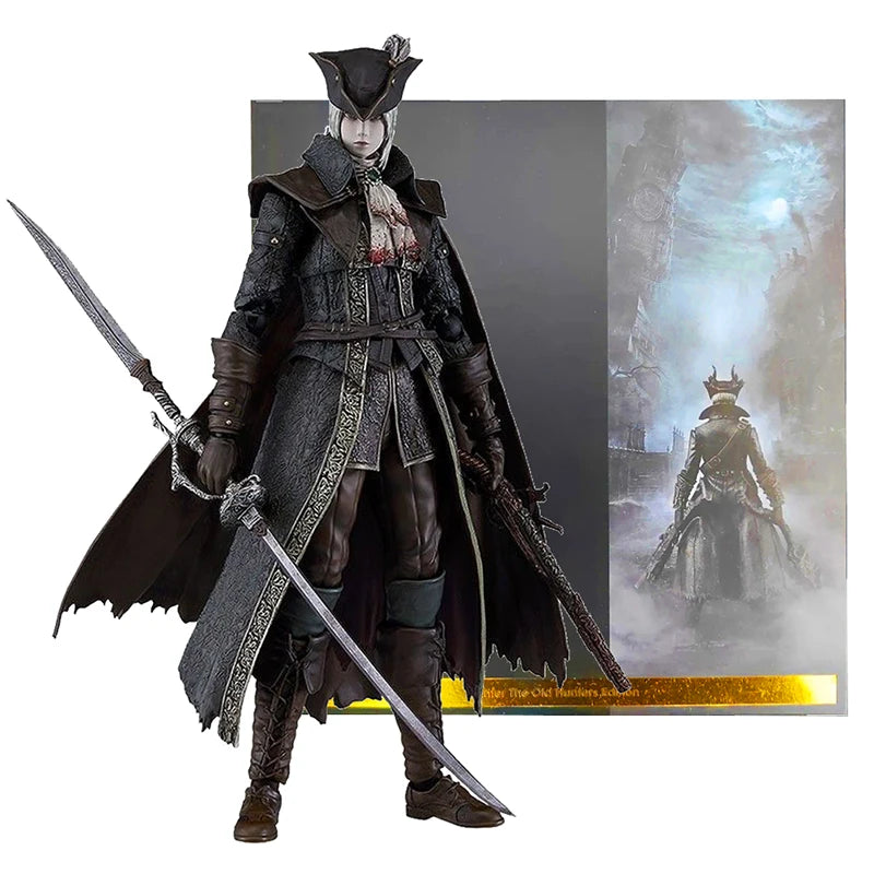 DX Edition Bloodborne Actionfigur Die Alten Jäger Figuren PVC Dekoration Lady Maria vom Astralen Glockenturm Figur Modell Spielzeug