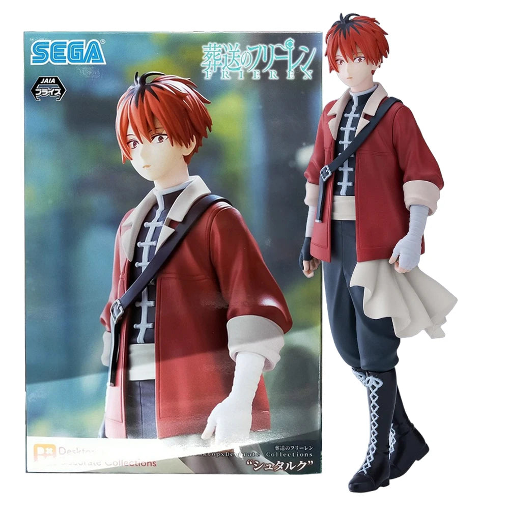 11CM Anime Sousou no Frieren Fern Figure Stark Collections  Cute Model Standing Posture Toy Collection Aciton Figure Doll