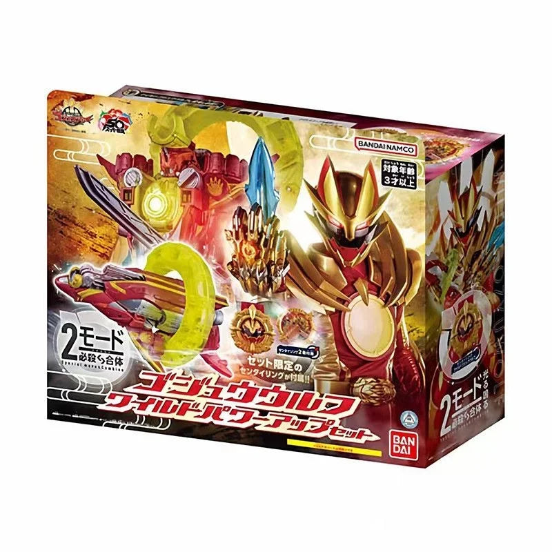 In Stock DX No.1 Sentai Gozyuger Double-Handed Sword Swear Action Figure Set with Dragon Emperor Final Robot Fusion Toy for Kids