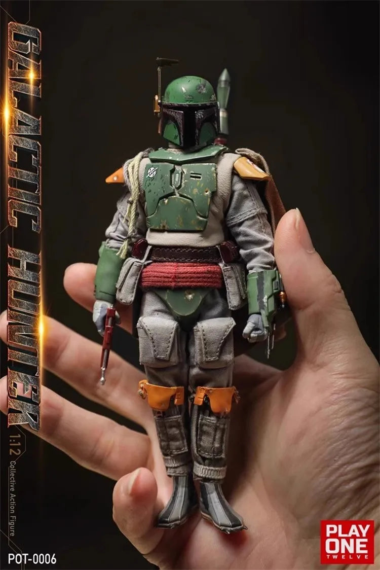 Play One Twelve POT-0006 1/12 Soldier Galactic Hunter Deluxe Edition Full Set 6'' Action Figure Model Toy In Stock