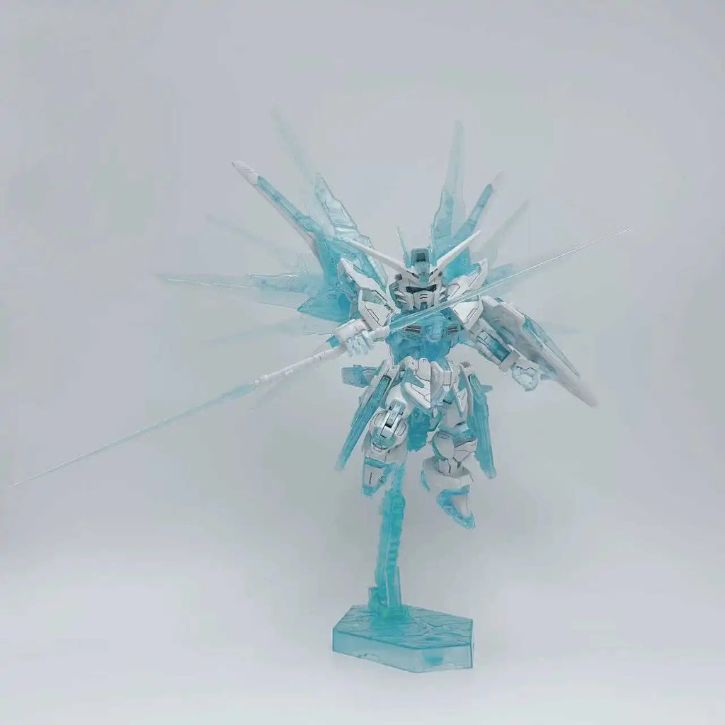 GAOGAO MGSD Freedom Clear Blue Color Action Figure Model Kit SEED Collection DIY Assembly Plastic Toy Gift