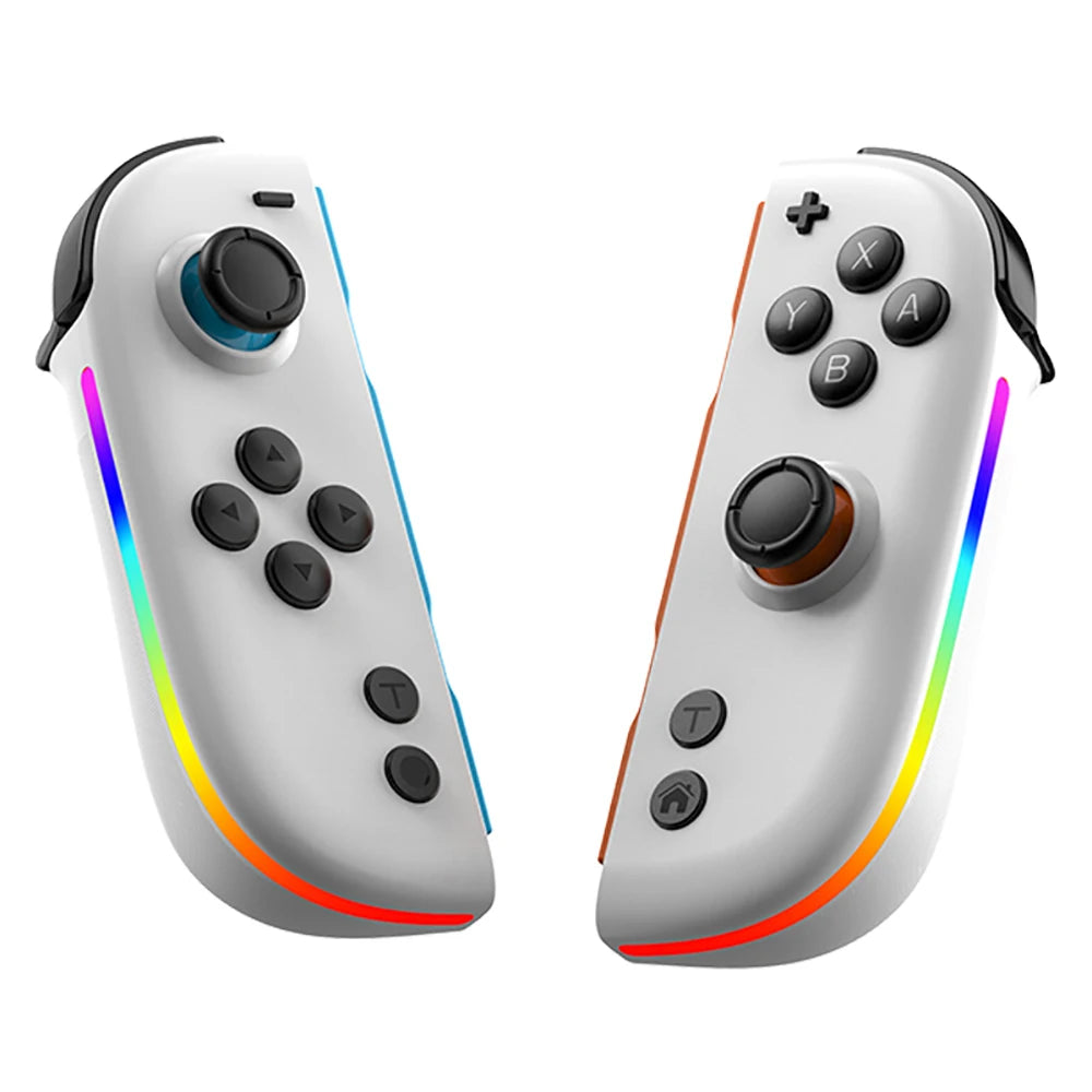 JOY 05 Wireless Bluetooth Game Joystick For Nintendo Switch L/R RGB Lights Controller Wake Up Montion Sensing Gamepad Joycon