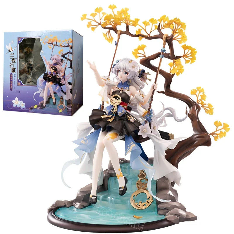 28cm Honkai Impact 3rd Theresa Apocalypse Anime Girl Figure Houkai Sakura Yae/Kiana Kaslana Action Figure Collection Model Toy