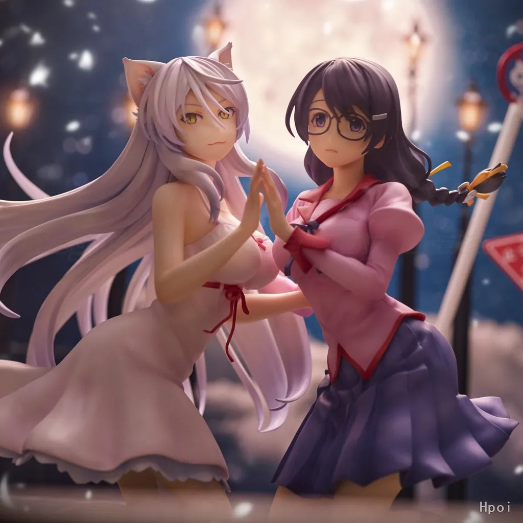 【In Stock 】UnionCreative Nekomonogatari(Kuro) Hanekawa Tsubasa and Black Hanekawa Beauty Anime Ornaments Collection Gifts