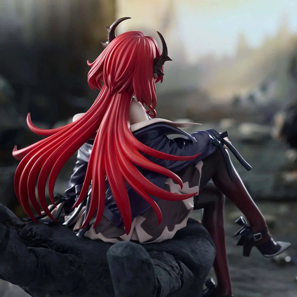Original Genuine FuRyu Prepainted Noodle Stopper Figure Arknights Surtr H=15cm Garage Kit Model Decoration Game Figure Gift