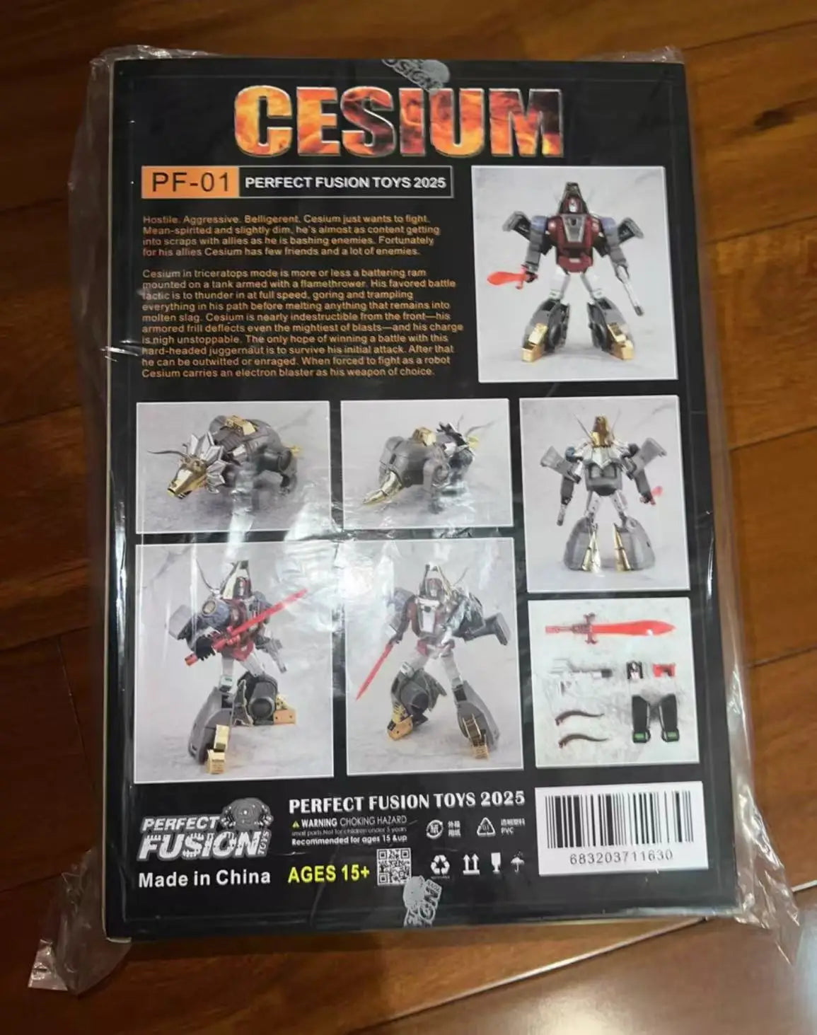 【In Stock】 Transform Fanstoys FT PF01 PF-01 Cesium Slag MP Ratio Robot Model Figure with Box
