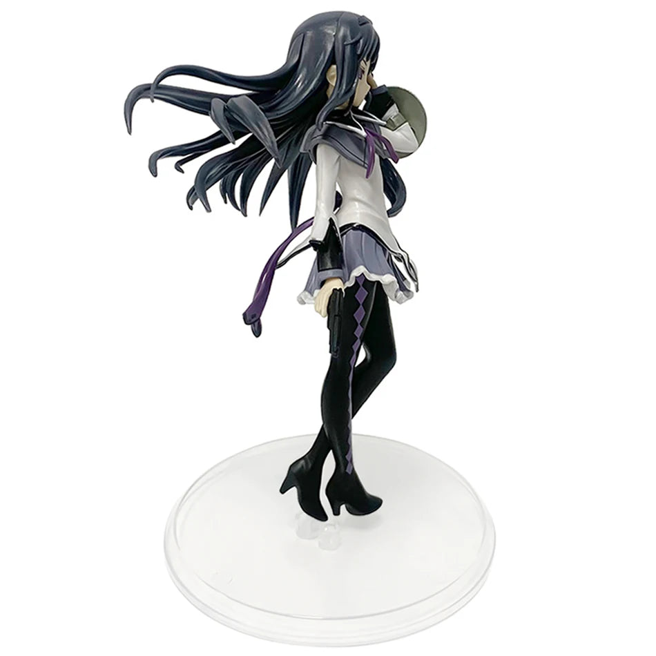 Anime Puella Magi Madoka Magica Figur 16,5 cm Akemi Homura Actionfigur PVC Modell Sammlerstück Geschenkidee auf Lager