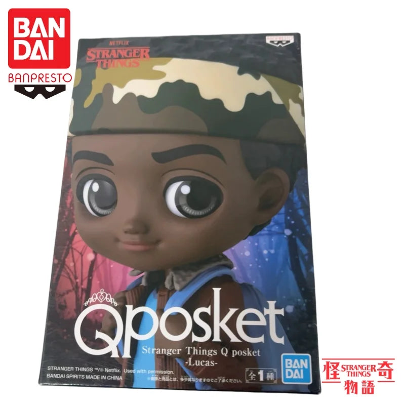 Bandai Banpresto Original Stranger Things Lucas Sinclair In Stock Model Doll Brand New Boxed Action Figure Anime Characters