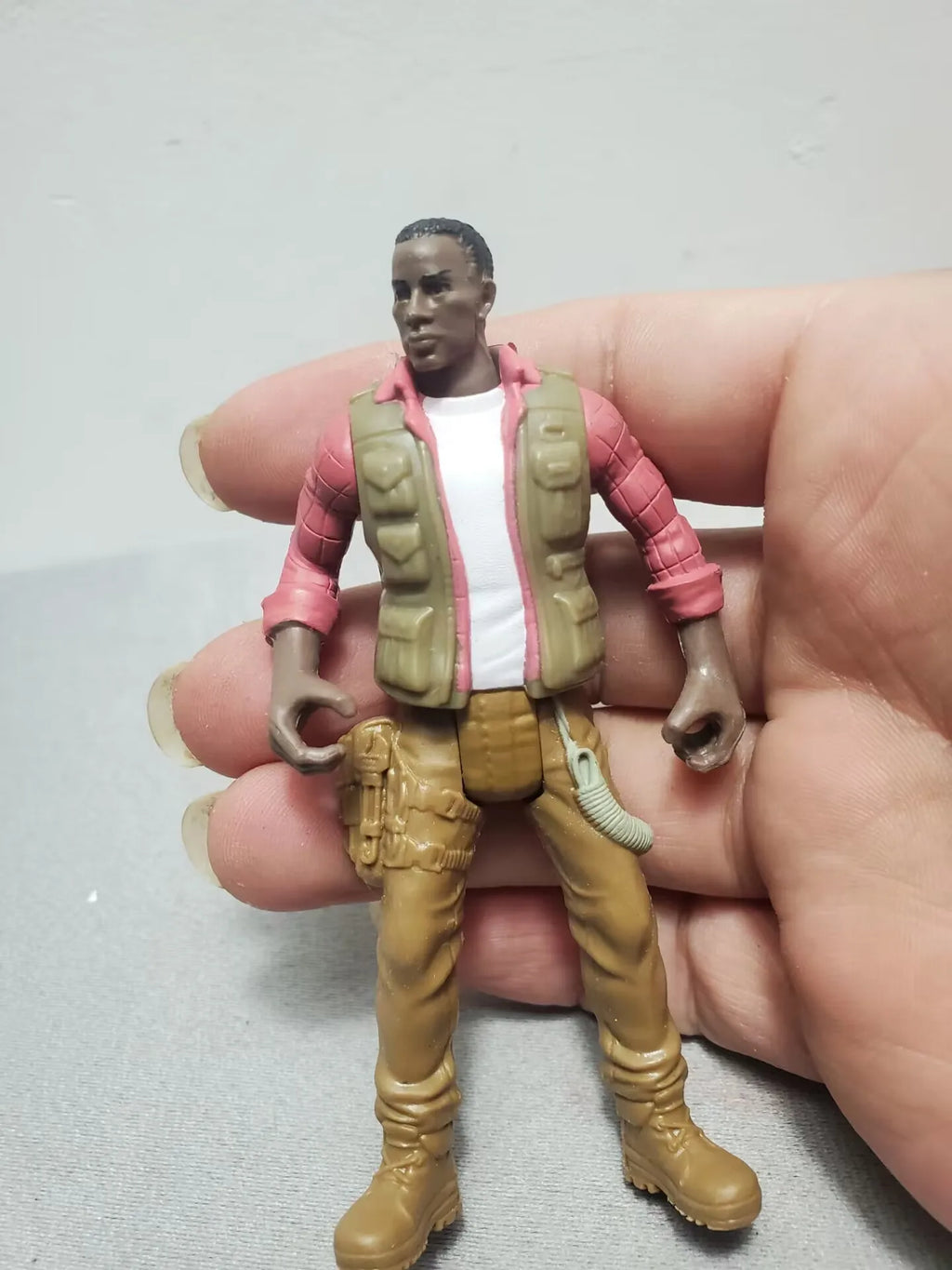 9cm 3.75" Solider Farmer Worker Military Police Action Figure Limite Collection Pirate Player Model Toy Gift for Kid Child Adult