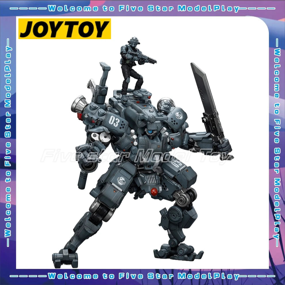 【FS】JOYTOY   Scale 1/18 Action Figures  God of War 86-1l 03 High Mobility Assault Mech  Models Toys Gifts